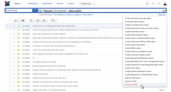 Release notes issues in html Release notes issues in html