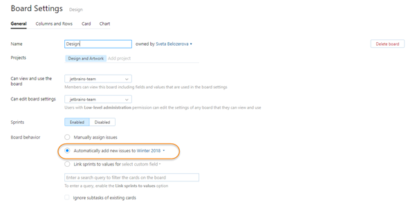 Assignee general settings