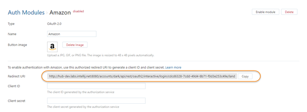 Amazon auth module