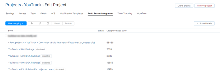 build server integration