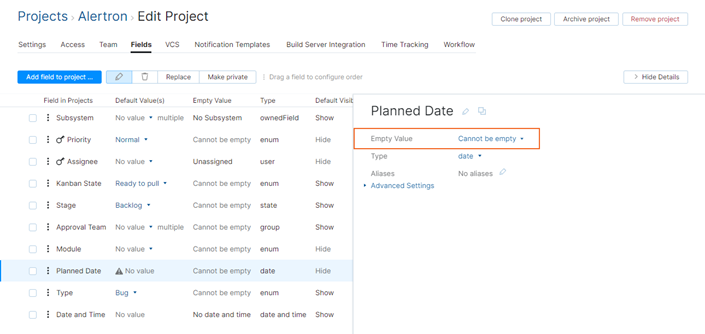 Required field simple type Required field simple type