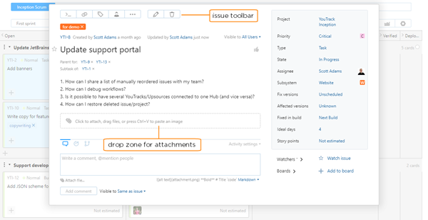 Issue view mode Issue view mode