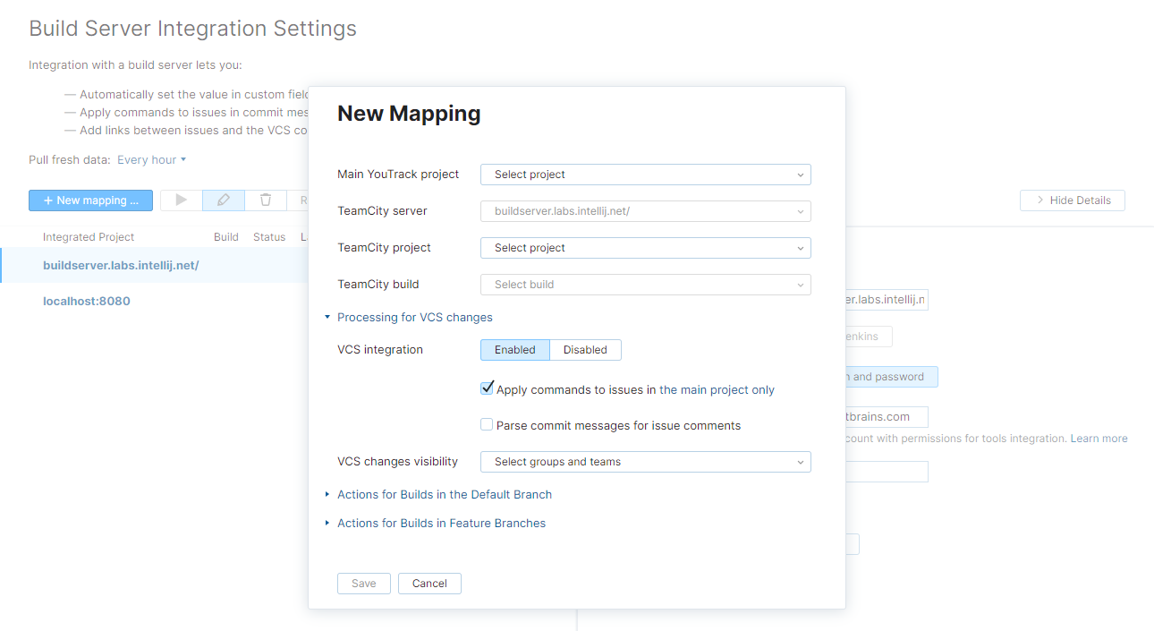 youtrack integration