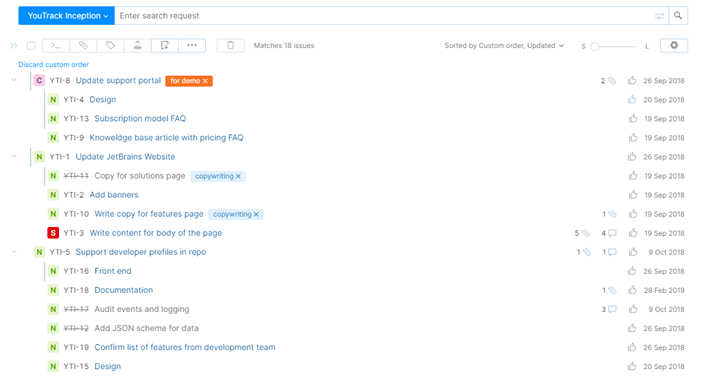 Scrum tutorial backlog issues