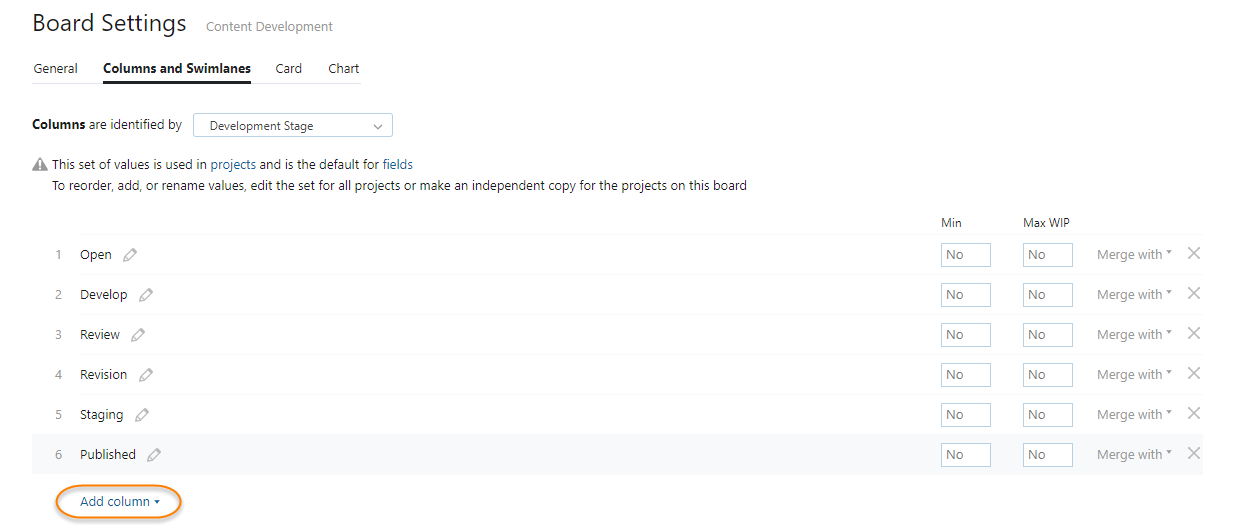 Kanban tutorial columns Kanban tutorial columns
