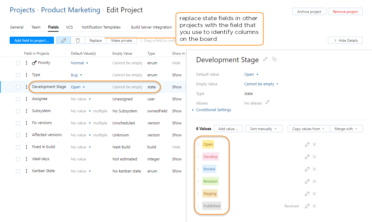 Kanban tutorial project config Kanban tutorial project config