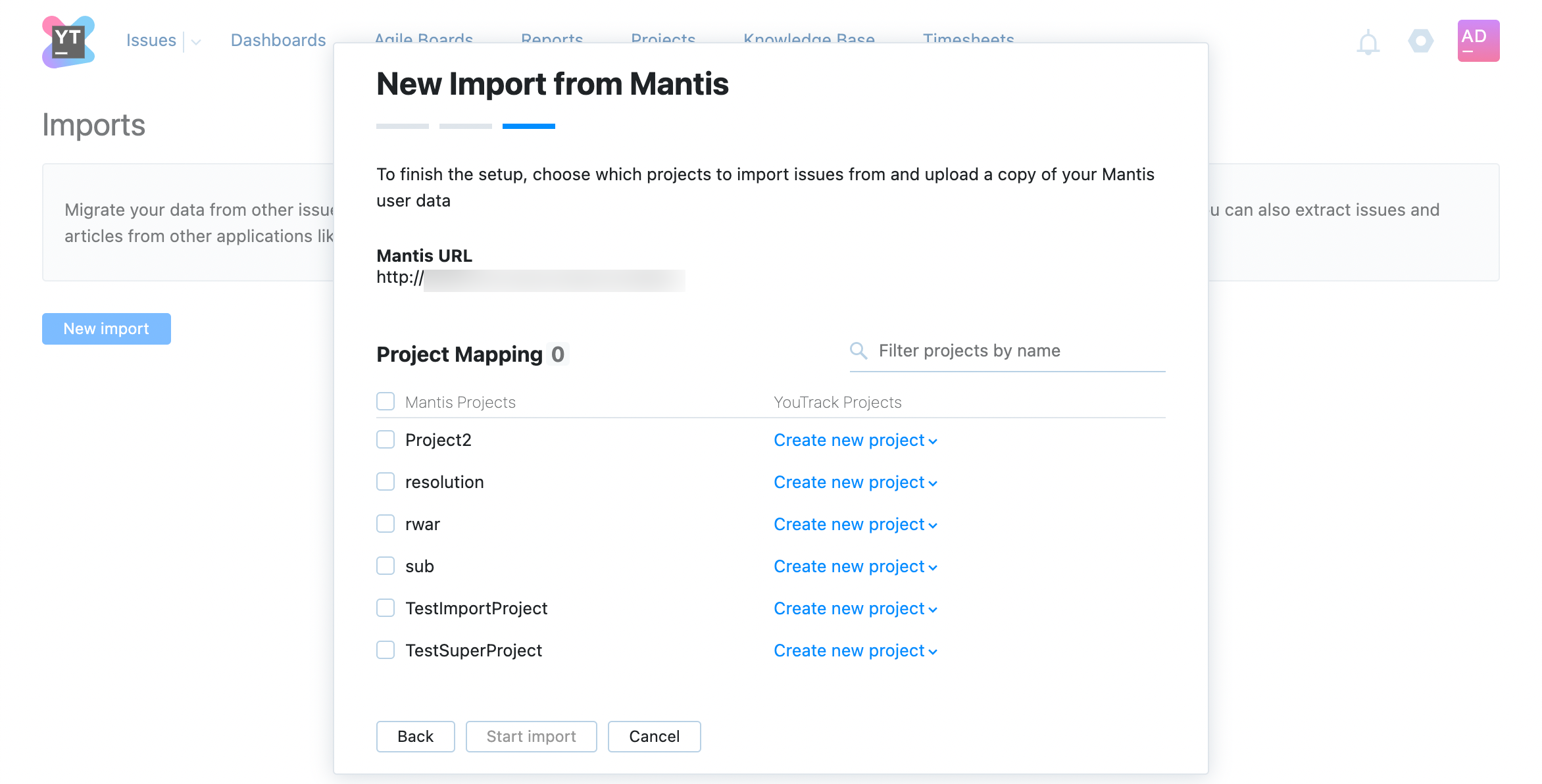 Project Mapping