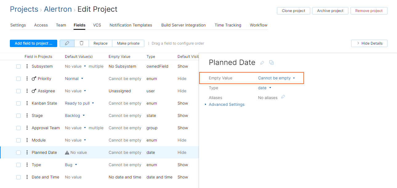 Required field simple type Required field simple type
