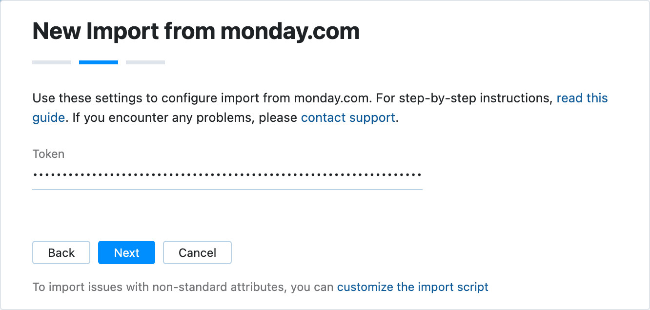monday.com import settings