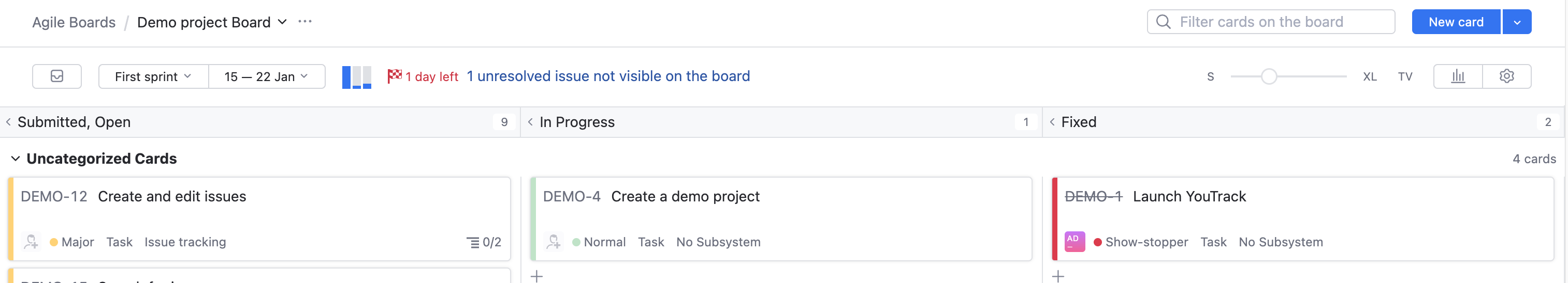 Agile toolbar sprints Agile toolbar sprints