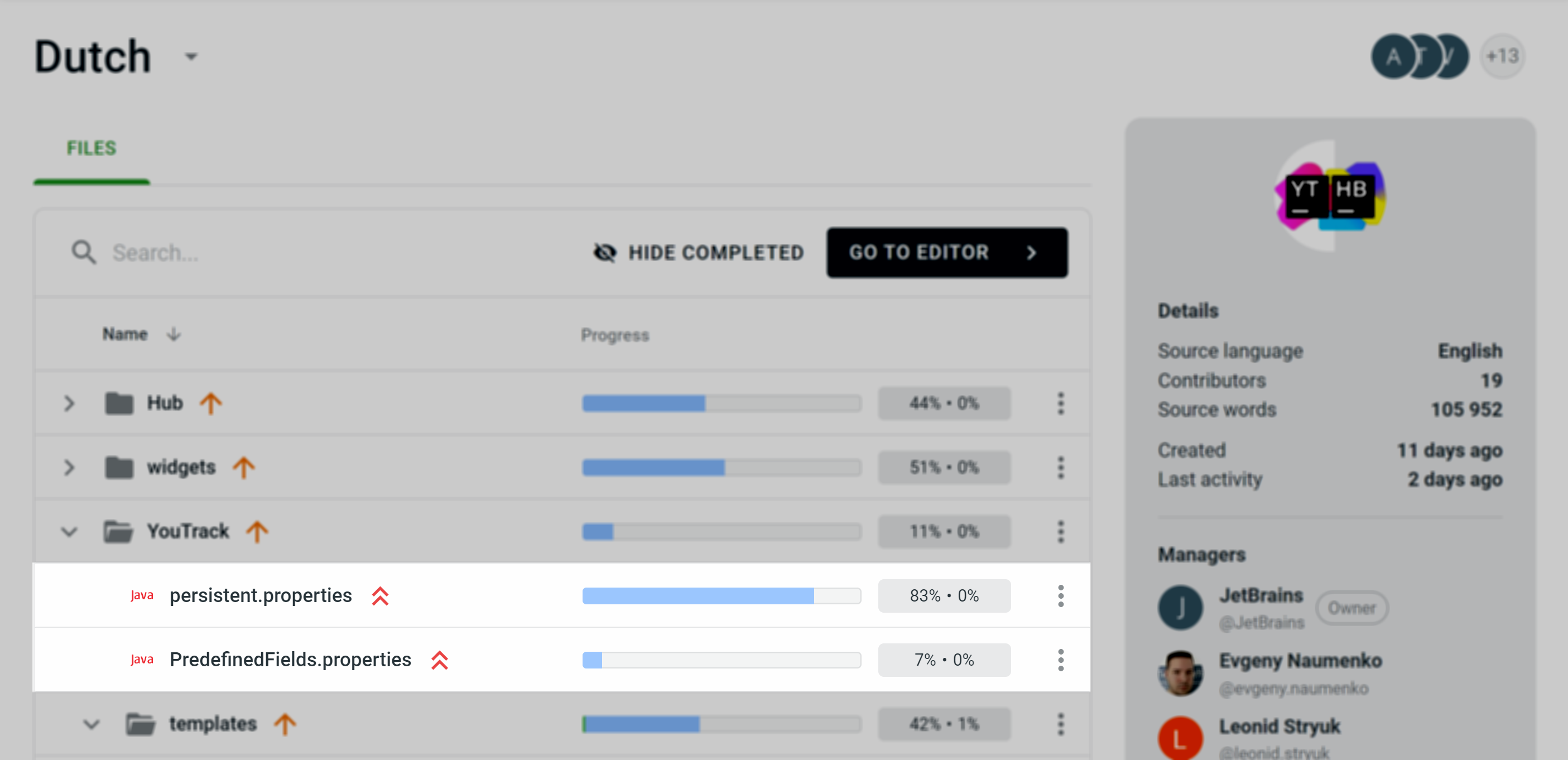mandatory files mandatory files