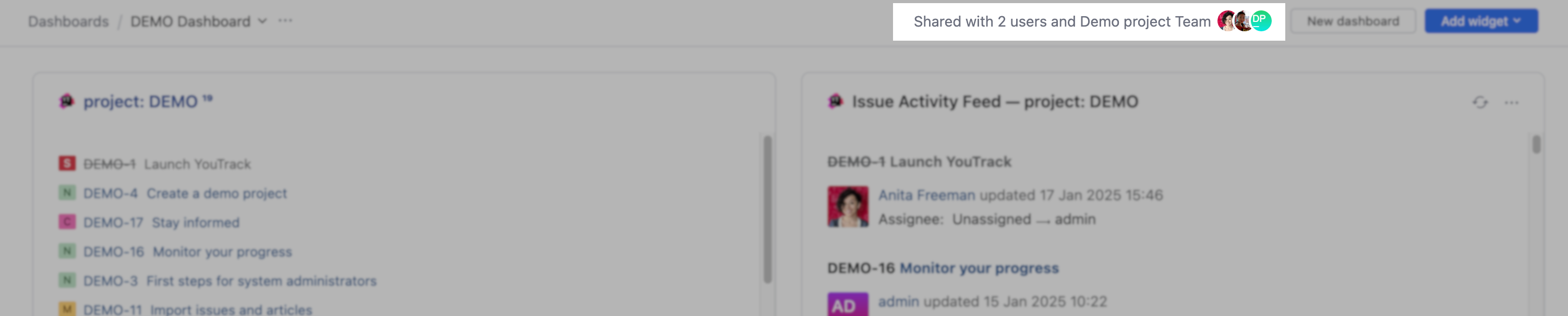 dashboard menu dashboard menu