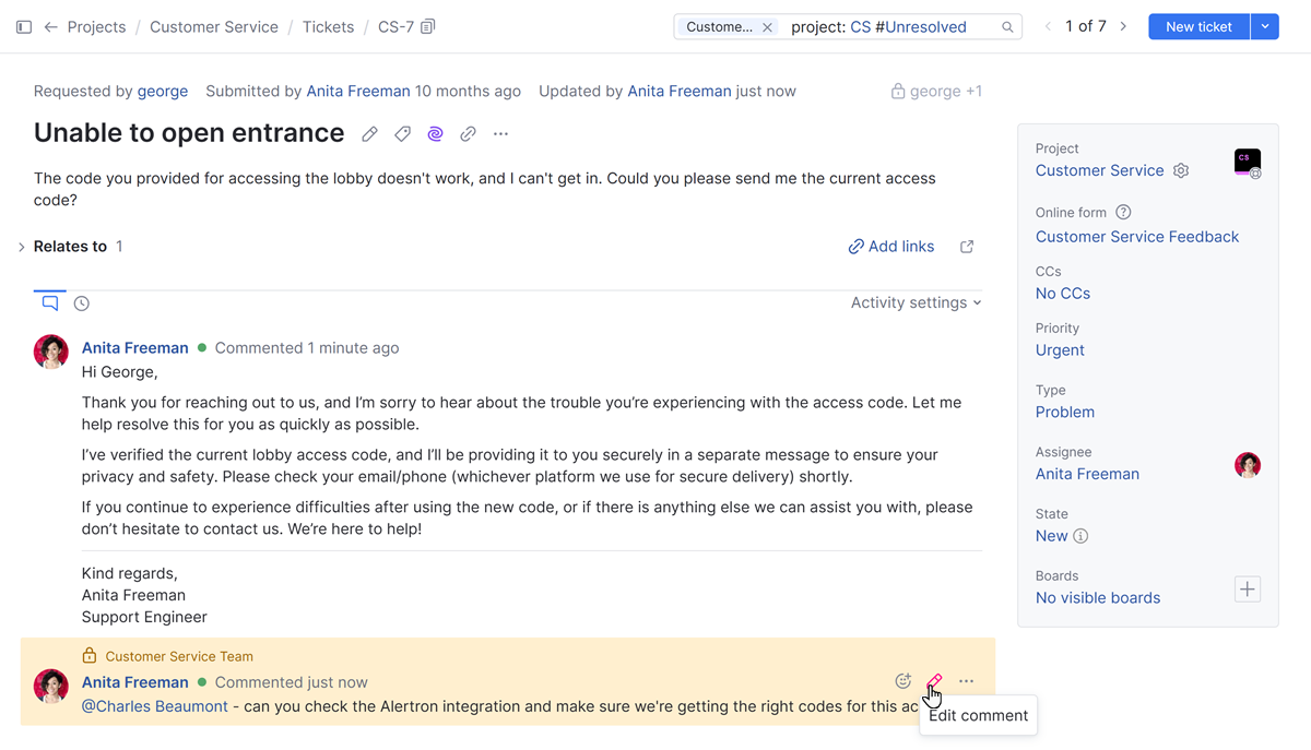 Edit an internal comment Edit an internal comment