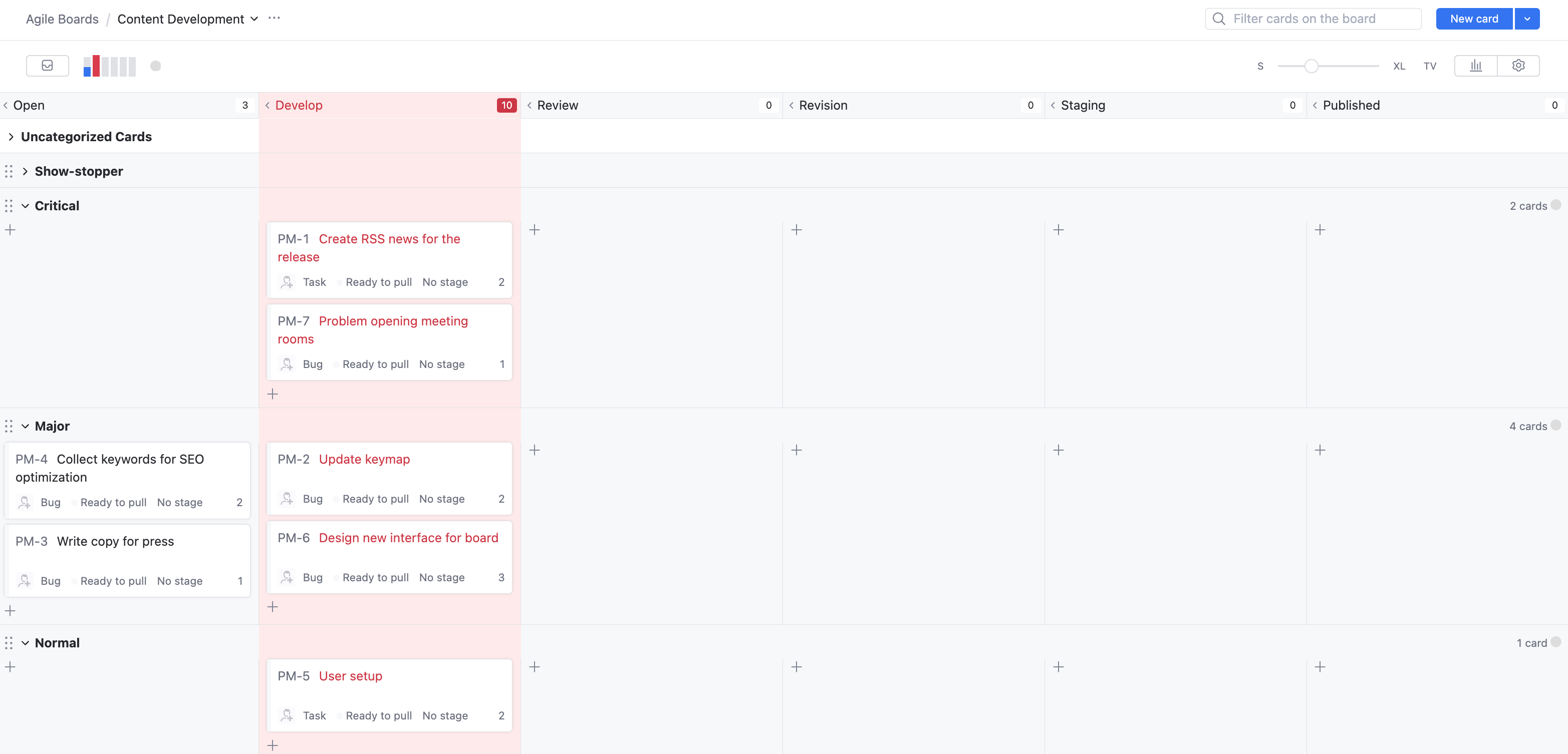 Kanban tutorial progress indicators Kanban tutorial progress indicators