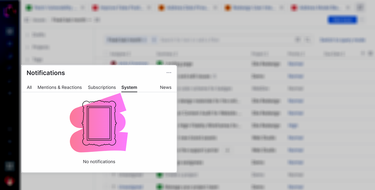 The list of system messages. The list of system messages.