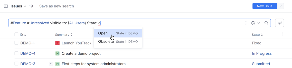 Query completion in the search box. Query completion in the search box.