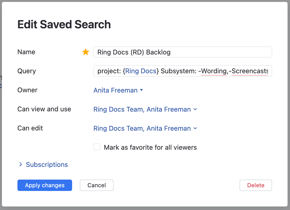 Scrumban backlog query Scrumban backlog query