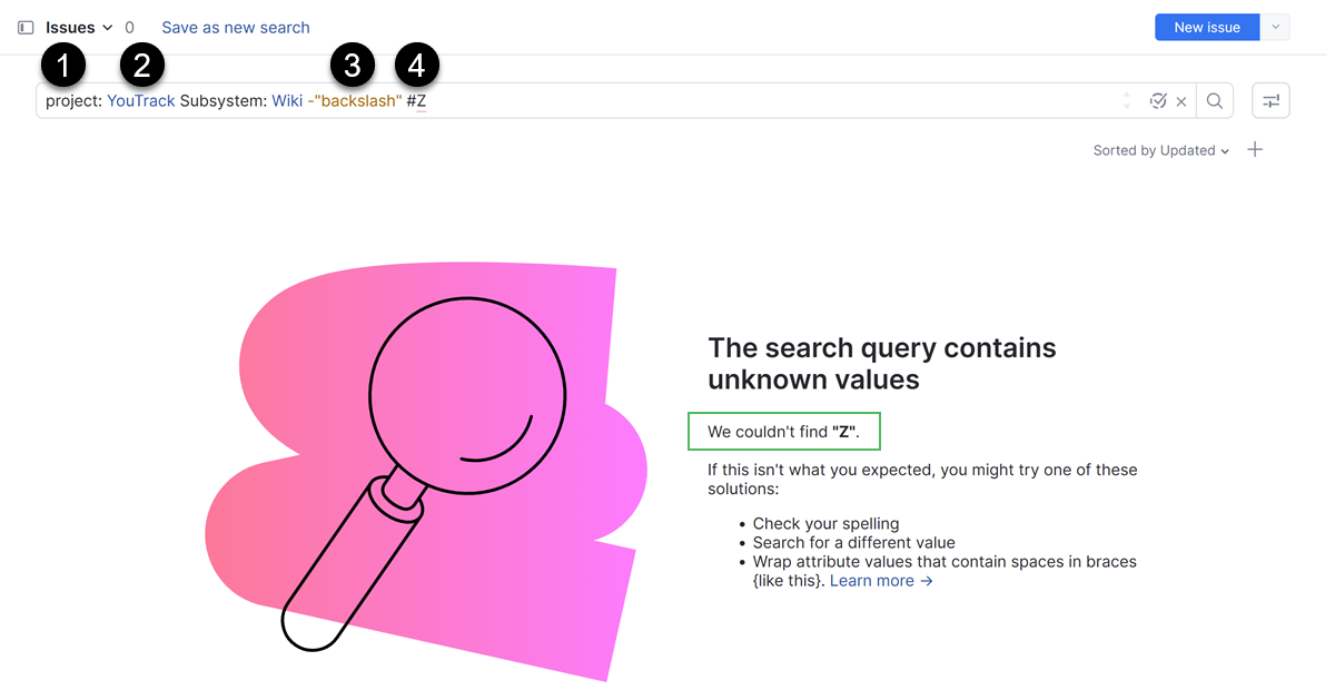 Search query highlights. Search query highlights.