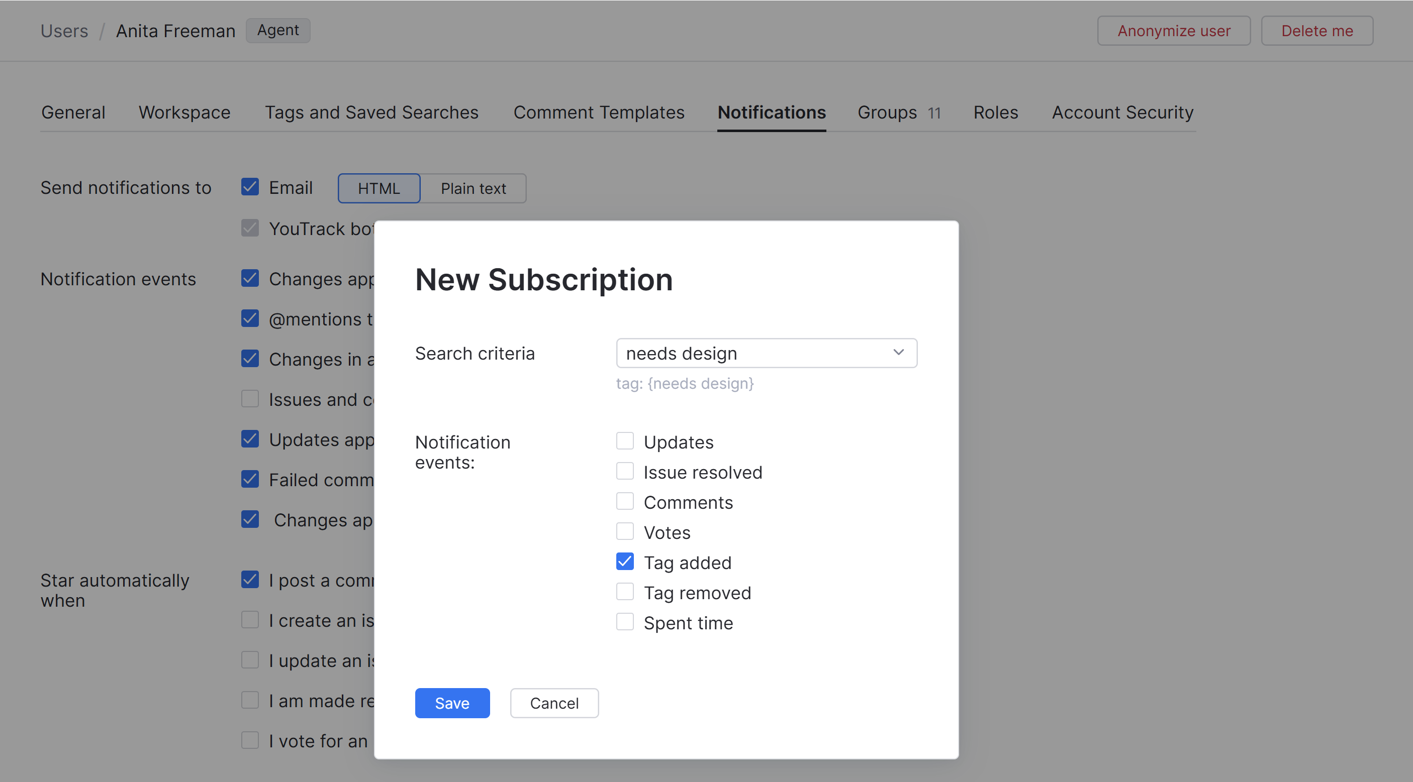 Shared tags Shared tags