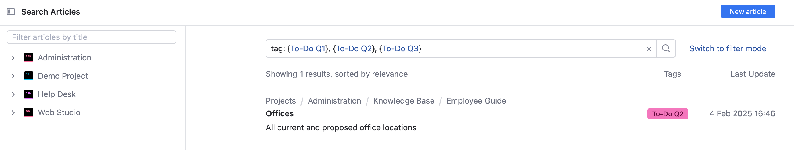 Searching for articles by tag. Searching for articles by tag.