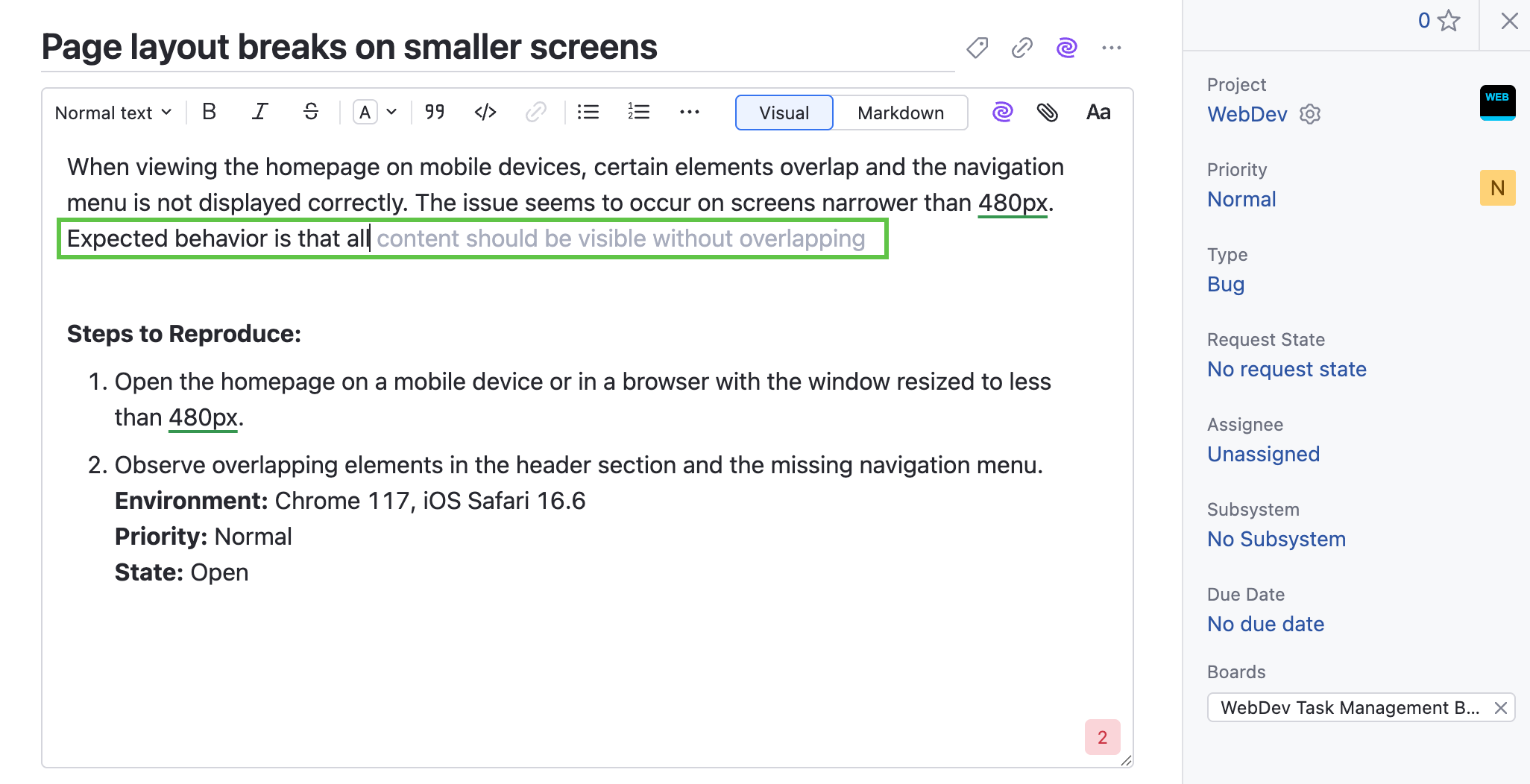 A suggested line of text based on the content in the text editor. A suggested line of text based on the content in the text editor.