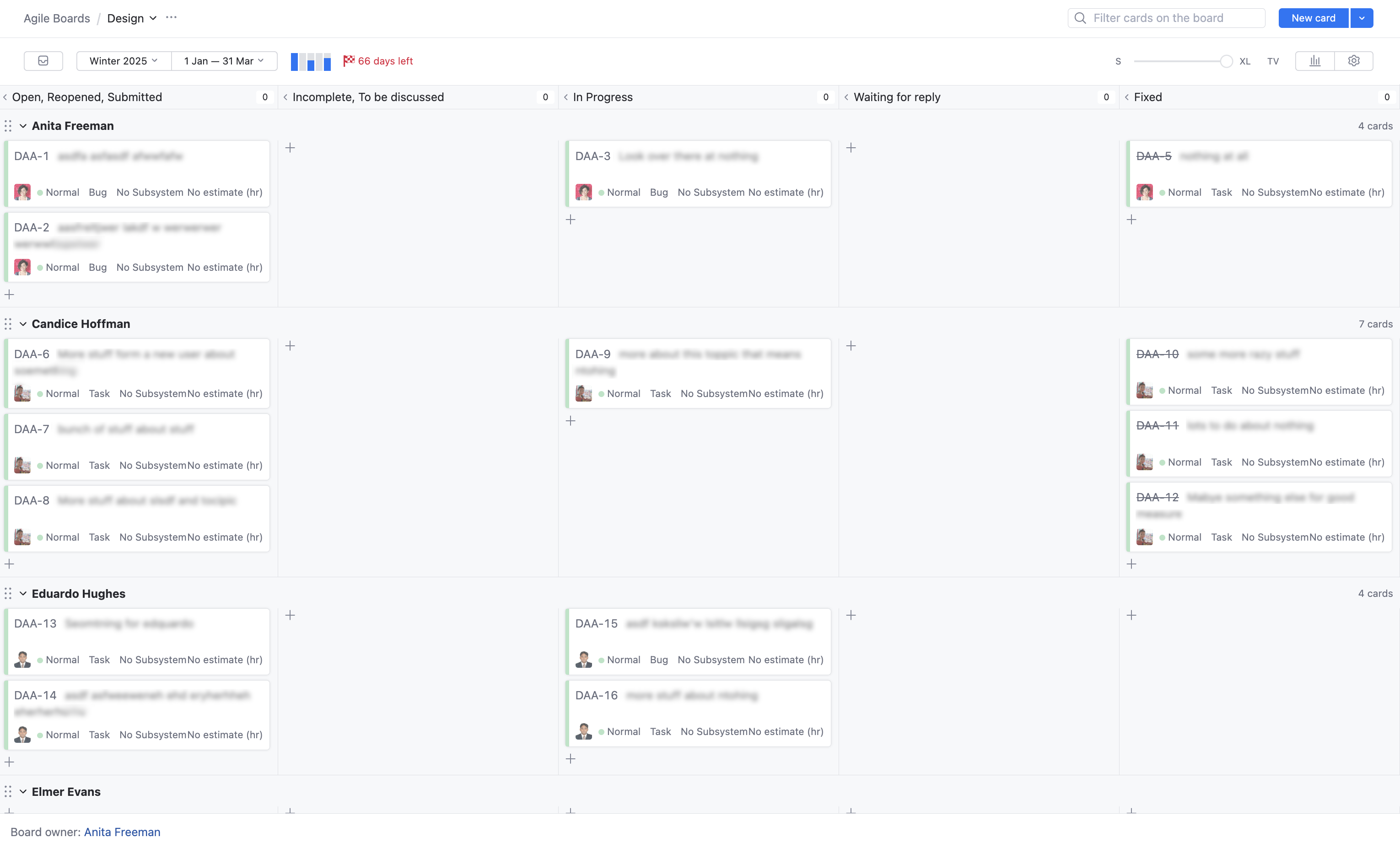 Assignee board Assignee board