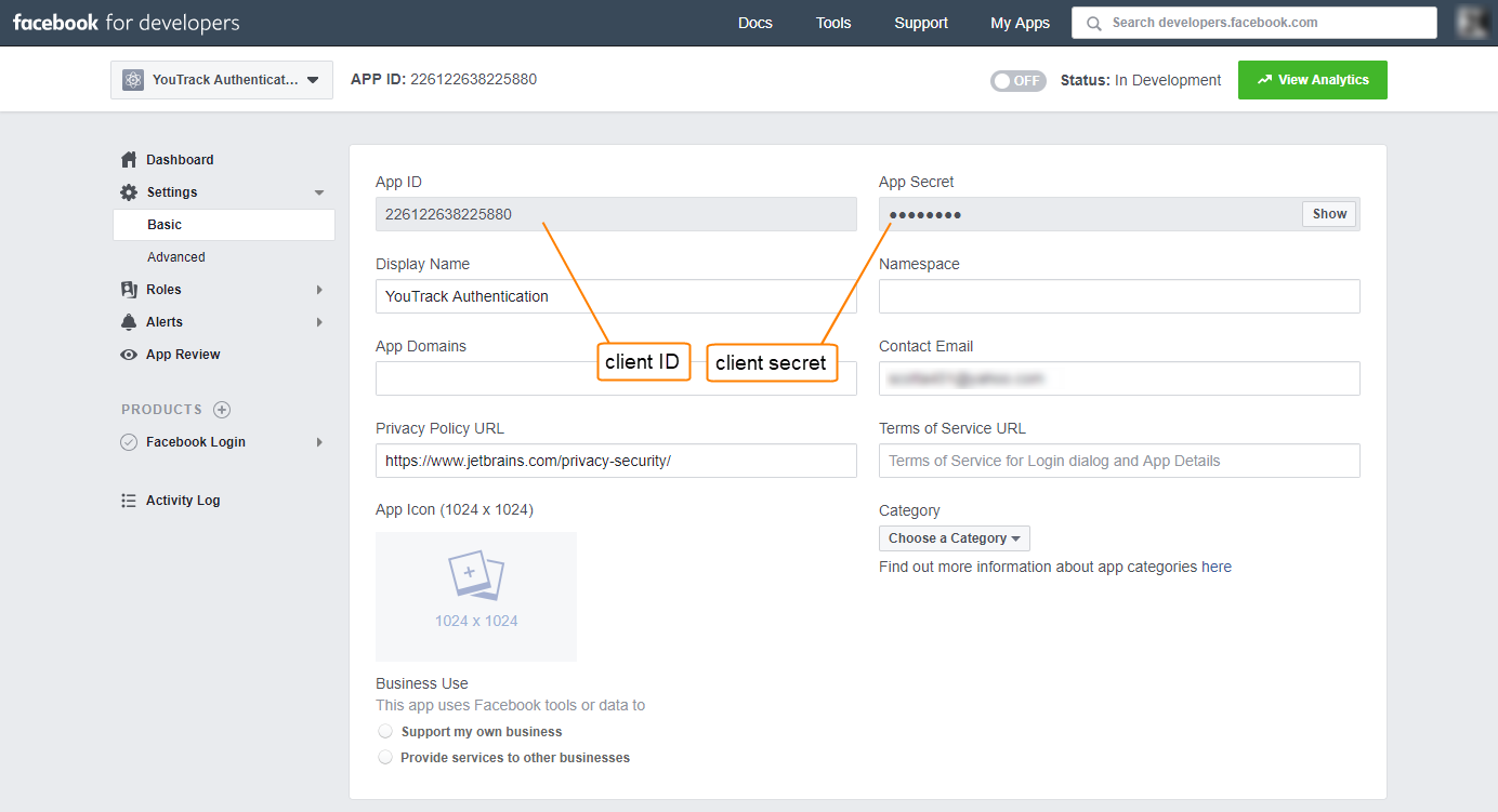 Facebook auth registration Facebook auth registration