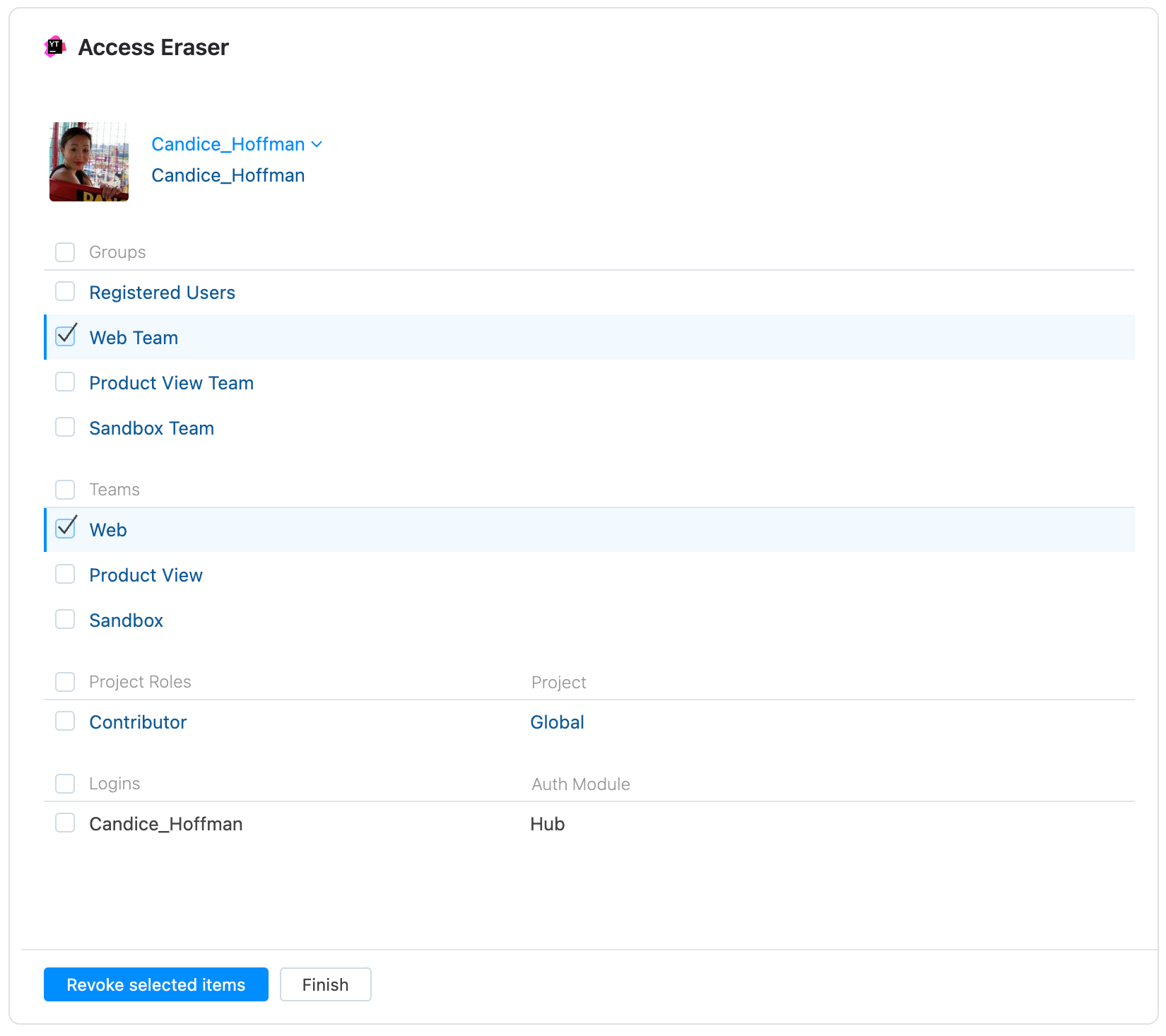 New access eraser widget settings New access eraser widget settings
