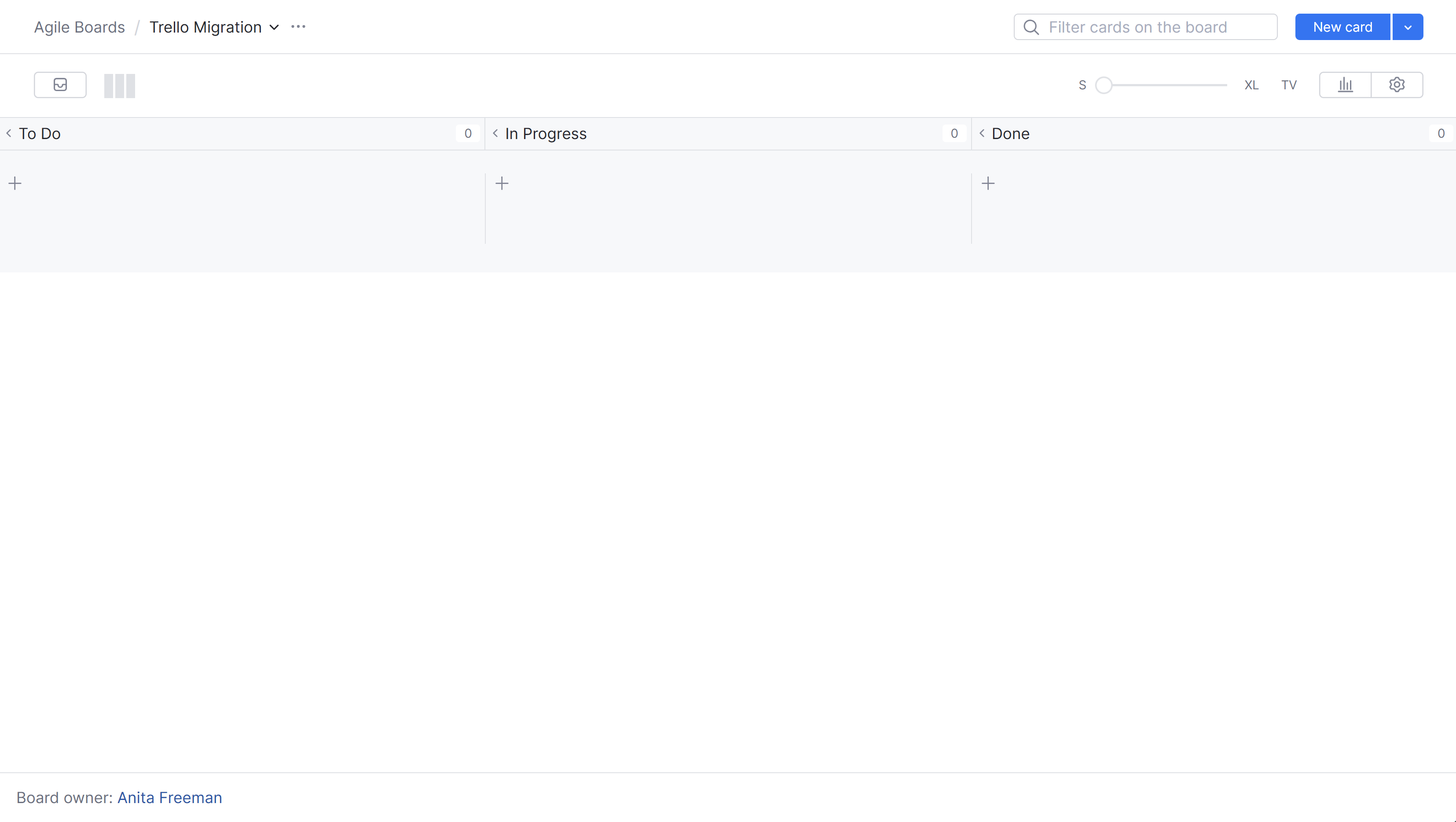 A Trello-style agile board in YouTrack. A Trello-style agile board in YouTrack.