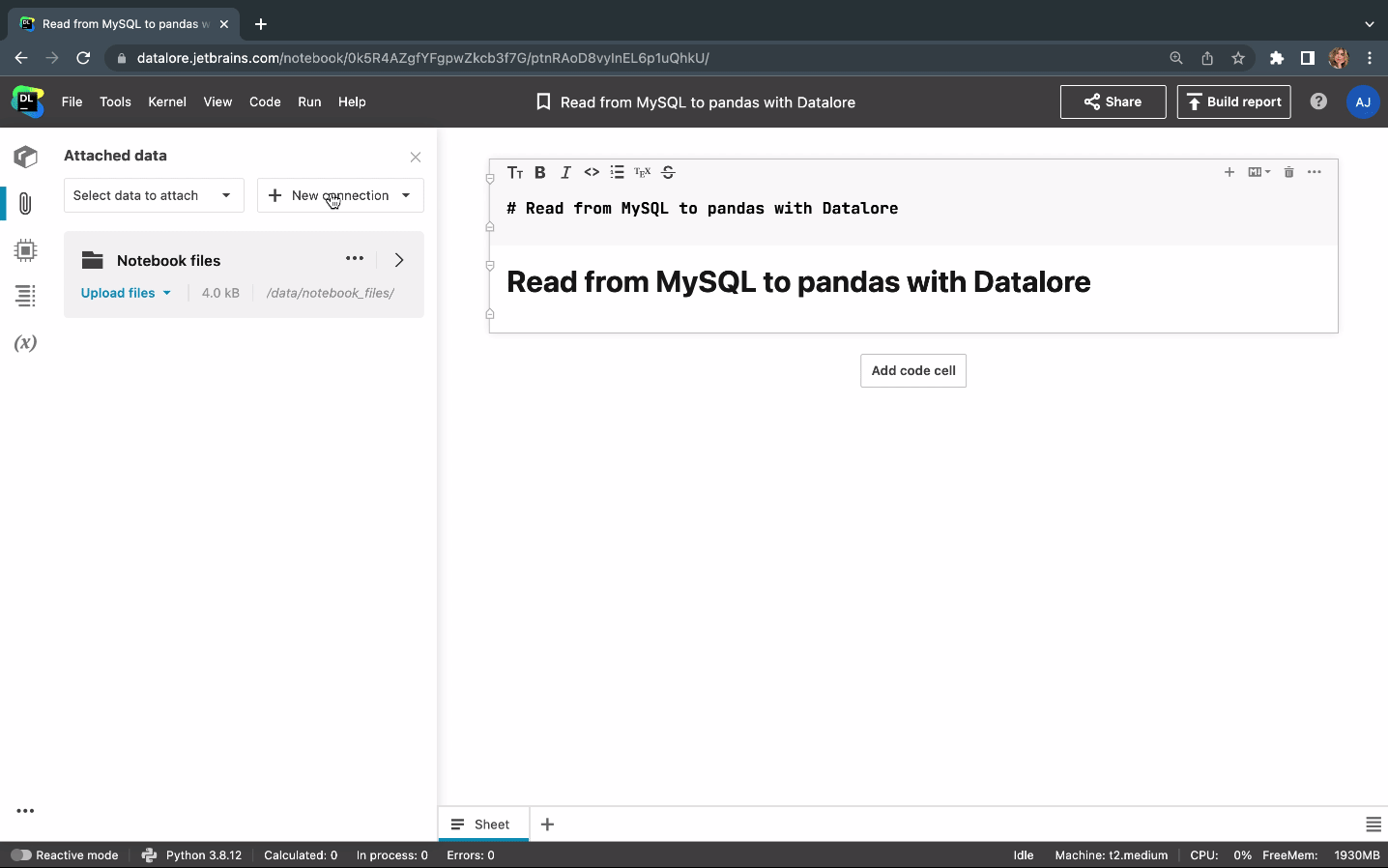 How to Read From MySQL Database to pandas With Datalore The Datalore Blog