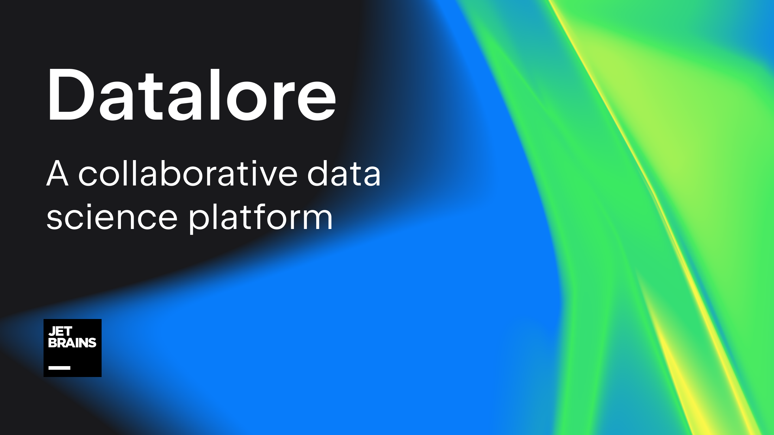 Python Dashboards with JetBrains Datalore