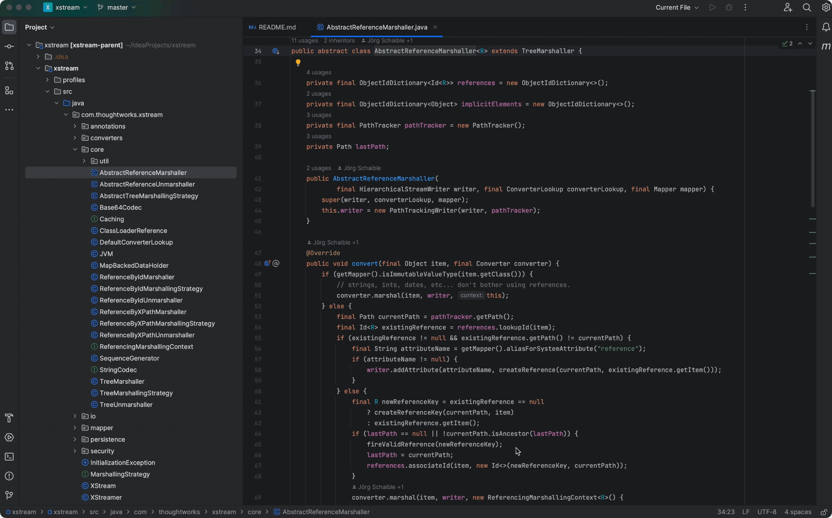 Configuração do Qodana no IDE.