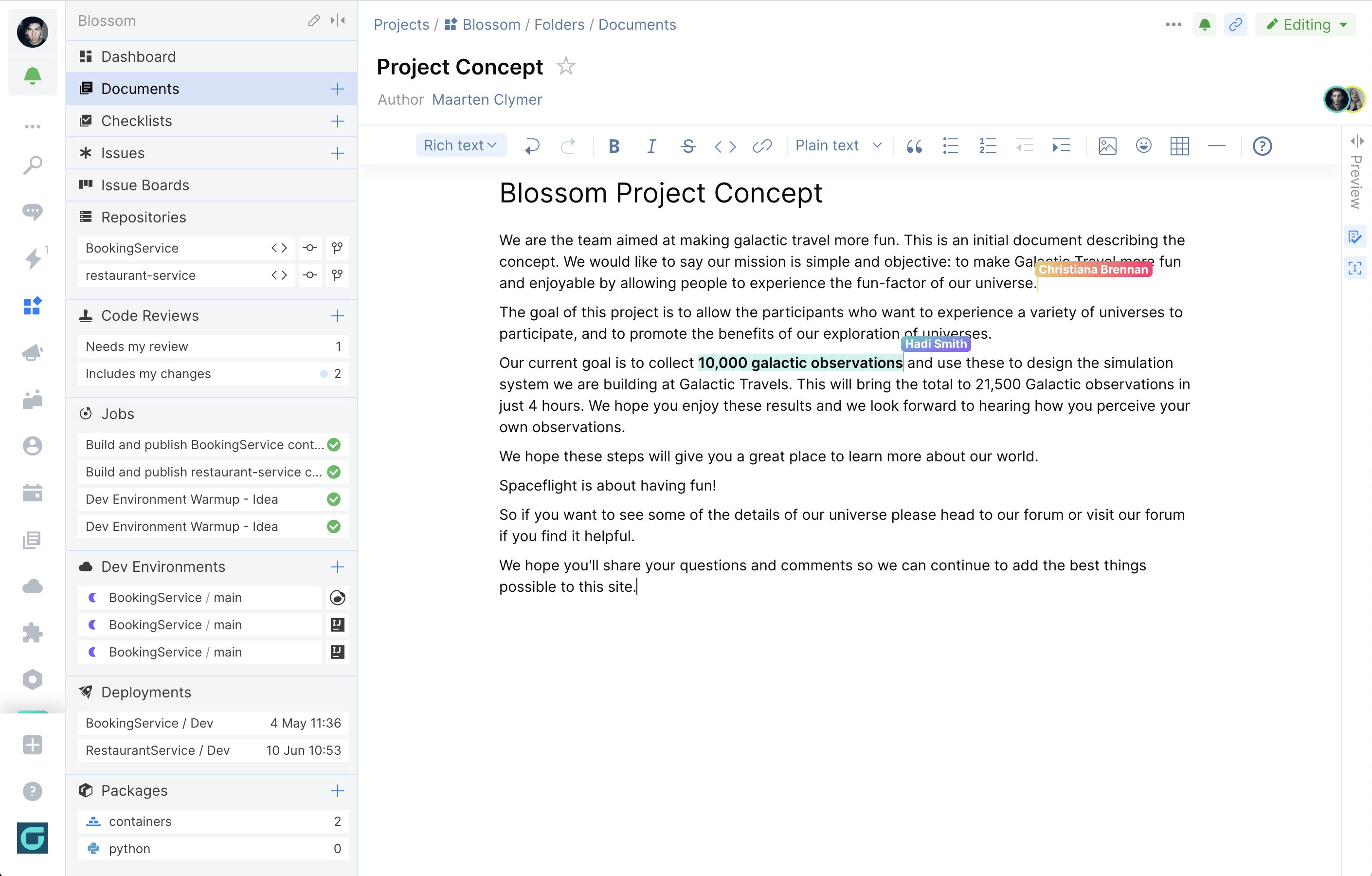JetBrains Space: A Complete Software Development Platform