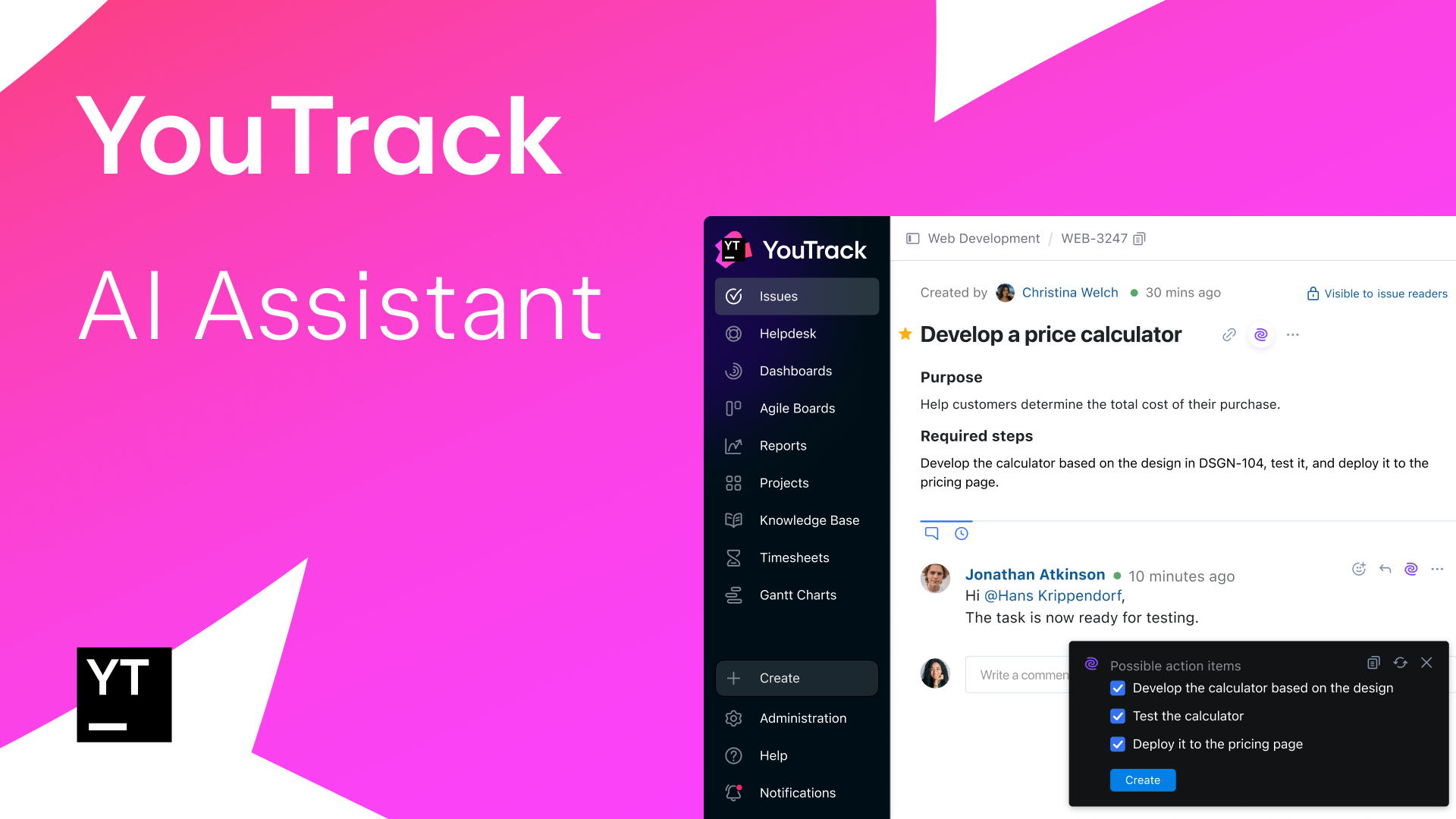 Integrations — Features | YouTrack